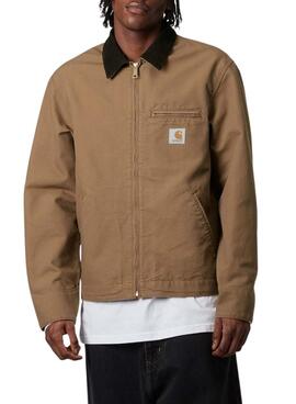 Veste Carhartt Detroit camel pour homme