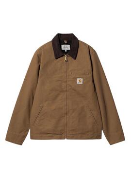 Veste Carhartt Detroit camel pour homme