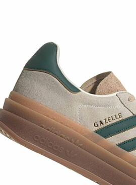 GAZELLE BOLD W BLANC/VERT/MAGBEI