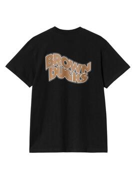 T-shirt Carhartt Ducks noir pour homme