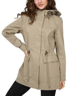 Veste marron pour femme Only Louise