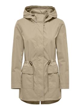 Veste marron pour femme Only Louise