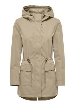 Veste marron pour femme Only Louise