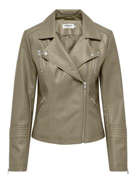 Veste Only Gemma verte pour femme