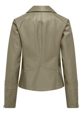 Veste Only Gemma verte pour femme