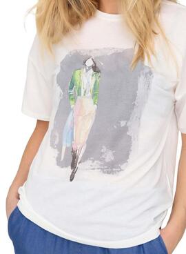 T-shirt Only Melina pour femme