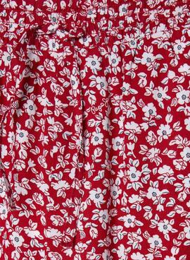 Pantalon Pepe Jeans Harriet rouge pour fille