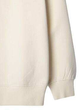 Sweatshirt Pepe Jeans Luke beige pour garçon