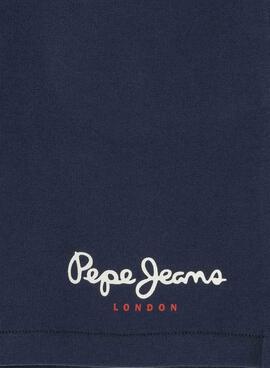 Bermudes Pepe Jeans Art bleu marine pour garçon
