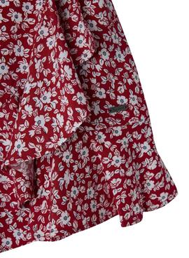Jupe-pantalon Pepe Jeans Harriet rouge pour fille