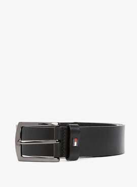 Ceinture Tommy Hilfiger Denton noire pour homme