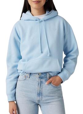 Sweat-shirt Levis Everyday bleu pour femme