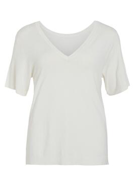 Maillot Vila Wennie blanc pour femme