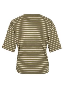 T-shirt Vila Sinny verte pour femme