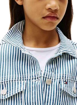 Chemise Tommy Hilfiger à rayures pour fille