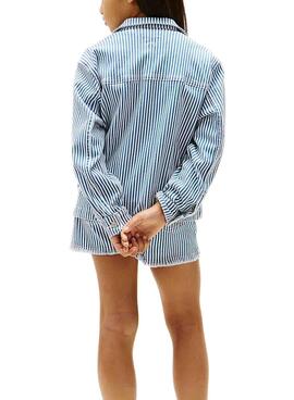 Chemise Tommy Hilfiger à rayures pour fille