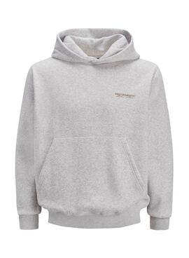 Sweatshirt Jack and Jones Islington blanc pour homme.