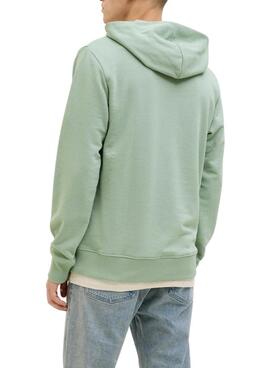 Sweatshirt Jack and Jones Palm vert pour homme