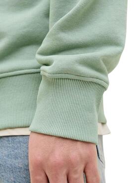 Sweatshirt Jack and Jones Palm vert pour homme