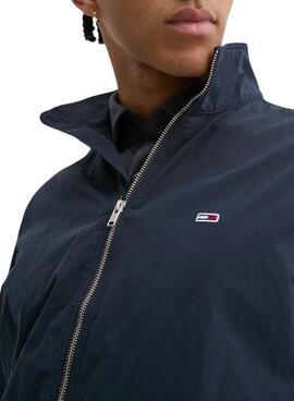 Veste Tommy Jeans Essential marine pour homme