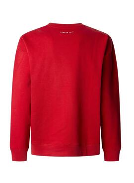 Sweatshirt Pepe Jeans Union rouge pour homme