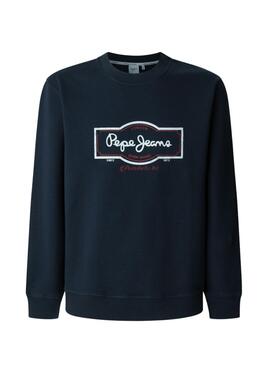 Sweatshirt Pepe Jeans Daxton marine pour homme