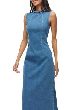 Robe en jean Vila Viwinona midi pour femme