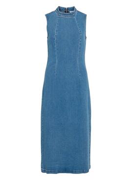Robe en jean Vila Viwinona midi pour femme