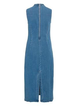 Robe en jean Vila Viwinona midi pour femme