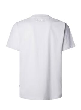 T-shirt Pepe Jeans Daxton blanc pour homme
