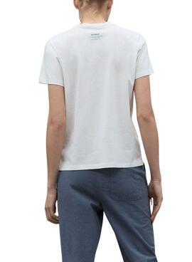Maillot Ecoalf Salce blanc pour femme