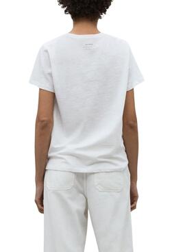 Maillot Ecoalf Galende blanc pour femme