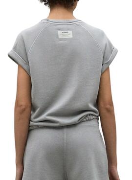 Sweatshirt Ecoalf Reine gris pour femme