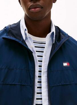 Veste Tommy Jeans Chicago marine pour homme