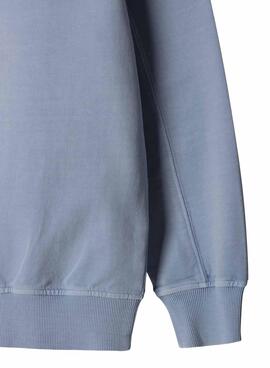 Sweat Pepe Jeans Charles bleu pour enfant