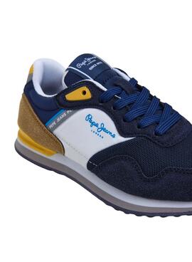 Chaussures Pepe Jeans London Life marine pour enfant