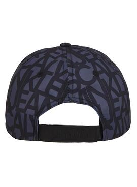 Casquette Calvin Klein Monologue bleu marine pour fille