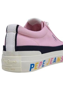 Chaussures Pepe Jeans Ben rose pour fille