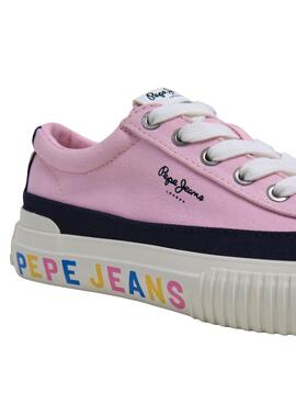 Chaussures Pepe Jeans Ben rose pour fille