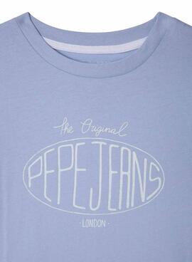 T-shirt Pepe Jeans Dalon bleue pour garçon