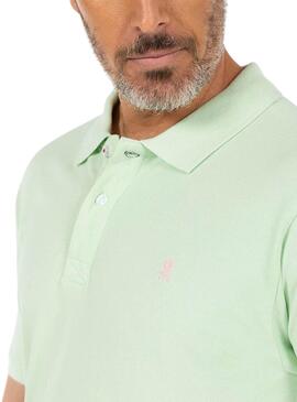 Polo El Pulpo Basic Verde Para HombrePolo Le Poulpe Basique Vert Pour Homme