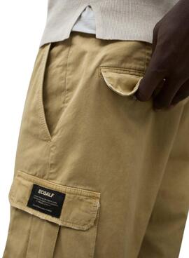 Bermudes Ecoalf Ethic Cargo jaune pour homme