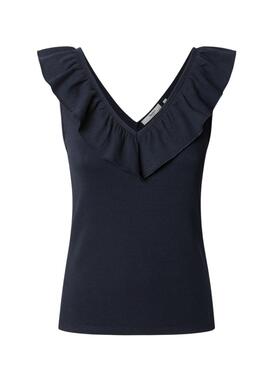 Haut Pepe Jeans Millie bleu marine pour femme