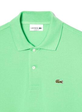 Polo Lacoste Piqué L.12.12 vert pour homme
