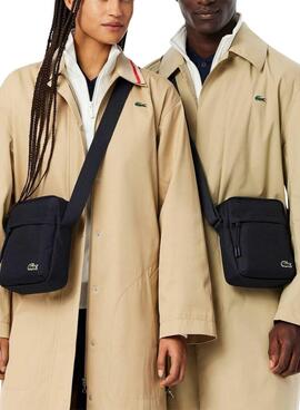 Sac Lacoste Neocroc bandoulière marine pour homme