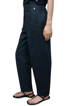 Pantalons Ecoalf Ripoll marine pour femme