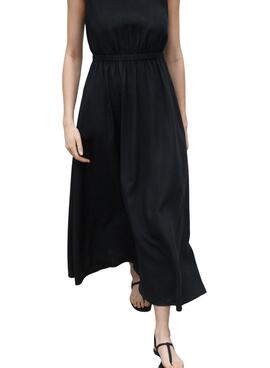 Robe Ecoalf Karl noire pour Femme