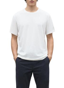 Maillot Ecoalf Sustano blanc pour homme