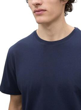 Maillot Ecoalf Almera marine pour homme.