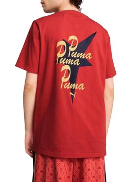 Maillot Puma Road To Unity rouge pour homme